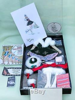Rockettes Jingle Belle Outfit 2005 Gene Doll Radio City Music Hall RARE Signed
