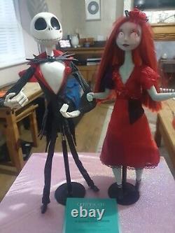 Sally And Jack Nightmare Before Christmas Dolls Ashton Drake Portrait Dolls