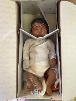 Sandy Faber Ashton Drake Newborn Raven Wing COA NIB Opened