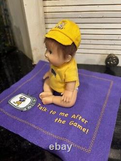 Set Of 5 LSU The Ashton-Drake Galleries Football Edition-Mint Condition