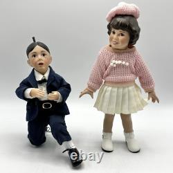 Set Of Six Ashton Drake Galleries The Little Rascals Porcelain Dolls /cb