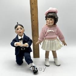 Set Of Six Ashton Drake Galleries The Little Rascals Porcelain Dolls /cb