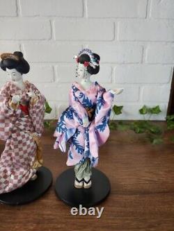 Set of 5 The Ashton-Drake Galleries Porcelain Dolls Poetry of Flowers