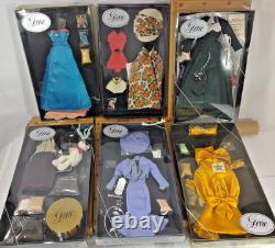 Six (6) Ashton Drake GENE Boxed OUTFITS Crimson Sun, Cresendo, Gold Sensation A4 Six (6) Ashton Drake GENE Boxed OUTFITS Crimson Sun, Cresendo, Gold Sensation A4