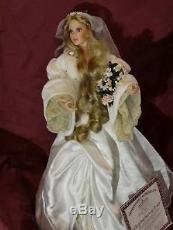 Sleeping Beauty Bride Porcelain Doll By Cindy McClure Ashton-Drake Galleries