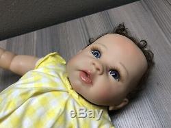 So Truly Ashton Drake Silicone 18 Cooing Chloe Breathing Baby Doll Linda Murray