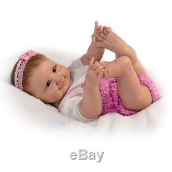 So Truly Real 10 Little Fingers, 10 Little Toes Poseable Baby Doll Ashton Drake