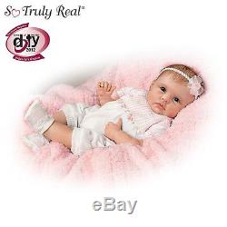 So Truly Real ASHTON DRAKE OLIVIA's Gentle Touch Interactive Lifelike Baby Doll