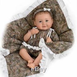 So Truly Real Ashton Drake Camo Cutie Posable Baby Doll By Ping Lau