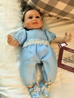 So Truly Real Ashton-Drake Sherry Miller Baby Blue Eyes Lifelike Baby Doll COA