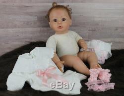 So Truly Real Baby Cuddle Coo Girl Soft Vinyl 18 Doll A. D. G. By Sherry Miller