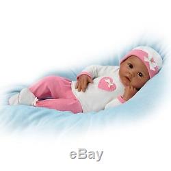 So Truly Real JAYLA Ashton Drake Baby Doll 19'' Breathes And Has Heartbeat