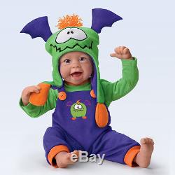 So Truly Real Little Monster Baby Boy Doll By Linda Murray Interactive- Giggles