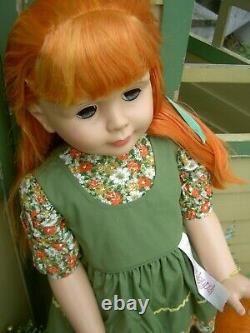 Special, 36 inch, Carrot Top, Patti PlayPal doll tagged Ashton Drake with COA