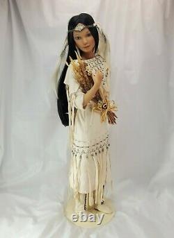 Stunning Ashton Drake Sandra Bilotto Native American Morning Bird Song Doll COA