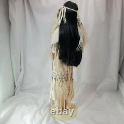 Stunning Ashton Drake Sandra Bilotto Native American Morning Bird Song Doll COA