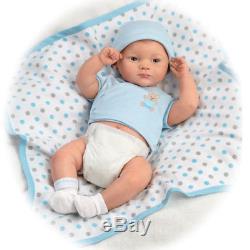 Sweet Baby Boy Lifelike 16'' Baby Boy Doll Anatomically Correct Ashton Drake