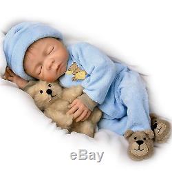 Sweet Dreams, Baby Jacob Ashton Drake Doll By Denise Farmer 18 inches