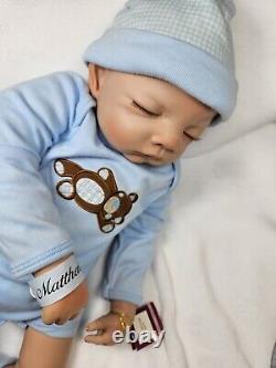 Sweet Dreams, Baby Matthew Ashton-Drake Doll By Waltraud Hanl