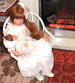 Sweet joy of sisters vinyl/cloth doll by Julie Fisher for Ashton Drake