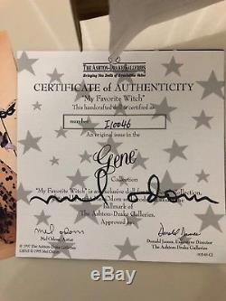 THE ASHTON-DRAKE-GENE DOLL MY FAVORITE WITCH Signed By Mel Odom