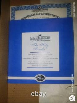 THE HOLY FAMILY #92401 Ashton Drake Precious Moments COME LET US ADORE HIM NIB