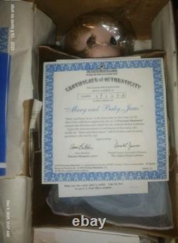 THE HOLY FAMILY #92401 Ashton Drake Precious Moments COME LET US ADORE HIM NIB