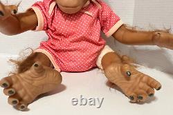 The Ashton-Drake Galleries 21'' Baby Monkey Doll by Ina Volprich Annabelle