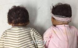 The Ashton Drake Galleries (ADG) Jada and Jayden Boy Girl Twin Baby Dolls
