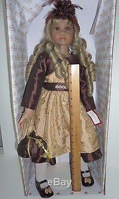 The Ashton Drake Galleries AMBER Poseable Child Doll in Fall 25 Tall Large