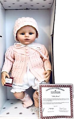 The Ashton Drake Galleries Abby Rose So Truly Real 18 Vinyl Doll By Marissa May