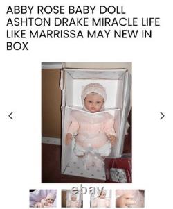 The Ashton-Drake Galleries Abby Rose So Truly Real Sweet Miracles Signed COA