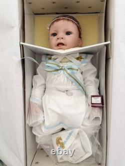 The Ashton-Drake Galleries Abigail Artist Doll Riley Real Light Brown Hair Hat