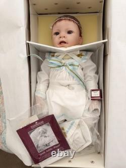 The Ashton-Drake Galleries Abigail Artist Doll Riley Real Light Brown Hair Hat