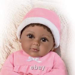 The Ashton Drake Galleries African American Kayla Comfort Reborn Baby Doll