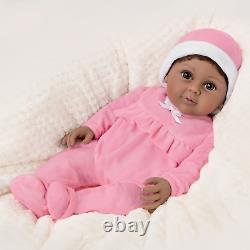 The Ashton Drake Galleries African American Kayla Comfort Reborn Baby Doll