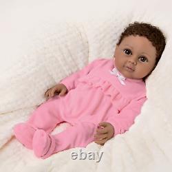 The Ashton Drake Galleries African American Kayla Comfort Reborn Baby Doll