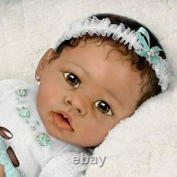 The Ashton-Drake Galleries Alicia So Truly Real African-American Baby Doll 22
