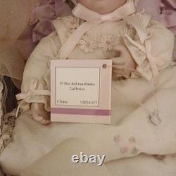 The Ashton-Drake Galleries Baby Dolls Set Porcelain Fabric Blonde Black