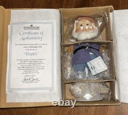 The Ashton-Drake Galleries Disney Snow White Porcelain Doll Figurines In Box COA