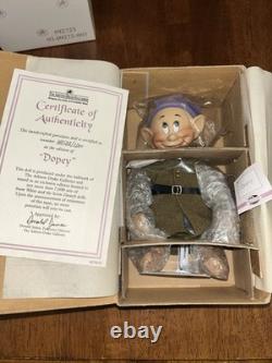 The Ashton-Drake Galleries Disney Snow White Porcelain Doll Figurines In Box COA
