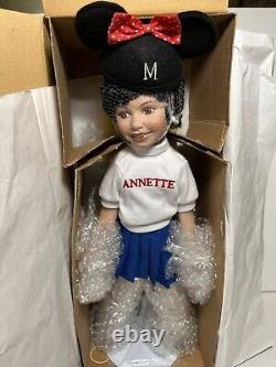 The Ashton Drake Galleries Doll Annette'Her Classic Mouseketeer Outfit' with COA