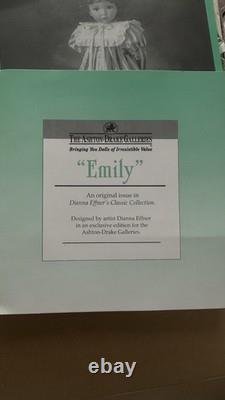 The Ashton-Drake Galleries Emily Doll Brand New in box