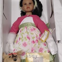 The Ashton-Drake Galleries Girl Doll Medium Dark Complexion Brown Eyes Curly