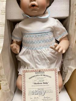 The Ashton-Drake Galleries Heirloom Baby Boy Life-Sized Heirloom Baby Doll