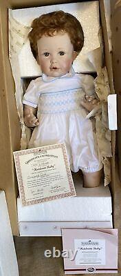 The Ashton-Drake Galleries Heirloom Baby Boy Life-Sized Heirloom Baby Doll