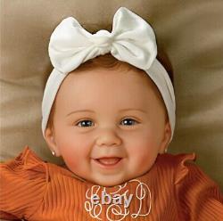 The Ashton-Drake Galleries Issue #10'Lilah' Baby Doll by Ping Lau 18-Inches