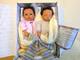 The Ashton-Drake Galleries Jada & Jayden Baby Dolls Vinyl Brown Eyes Set. NIB