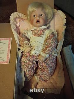 The Ashton-Drake Galleries Jessica Rose Porcelain Doll. Original Packaging