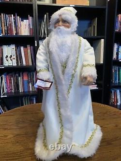 The Ashton-Drake Galleries Karen Vander Logt White Christmas Musical Santa Doll